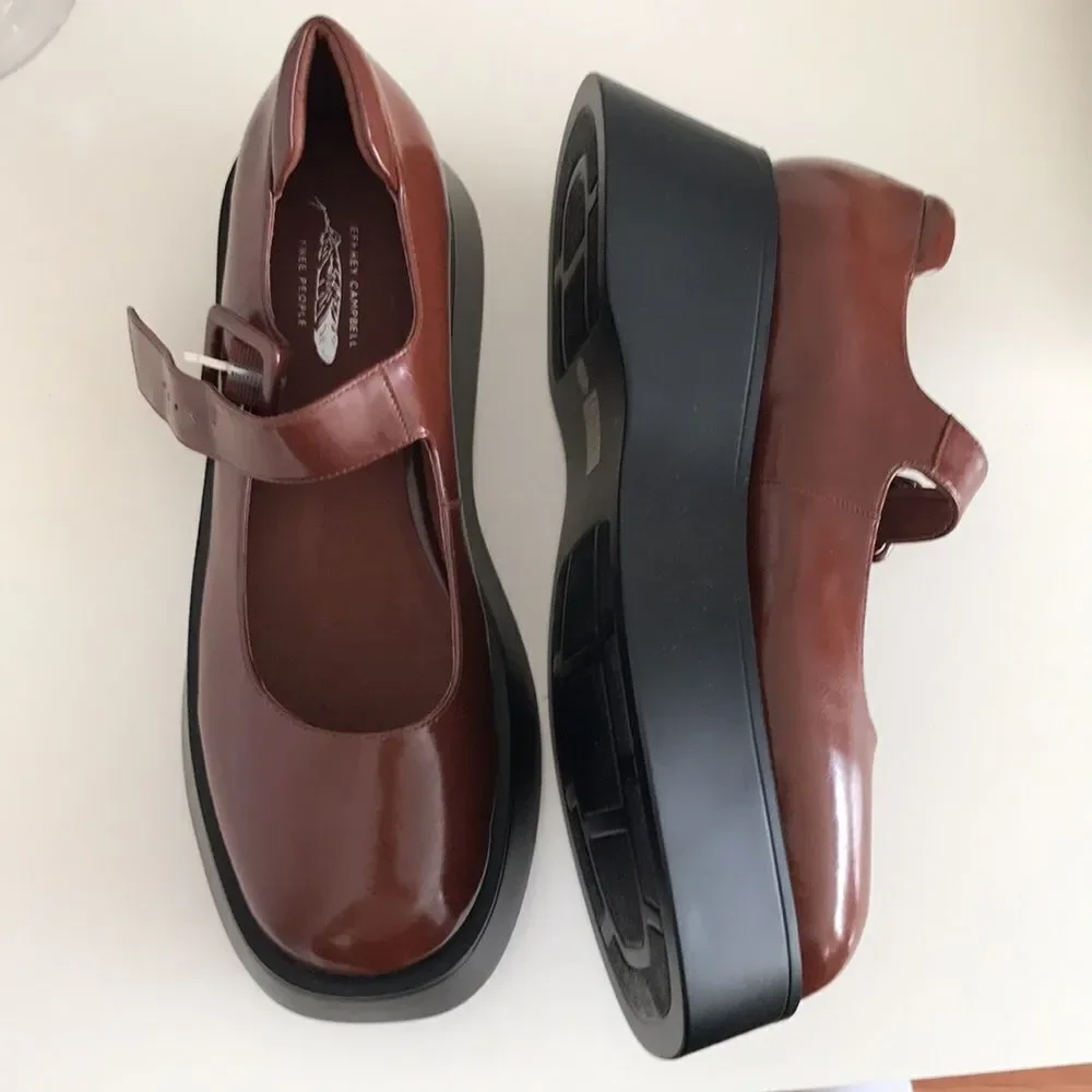 Jeffrey Campbell Ichika Mary Jane Platform Size 10 - Picture 7 of 14